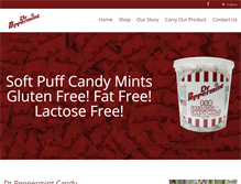 Tablet Screenshot of drpeppermint.com
